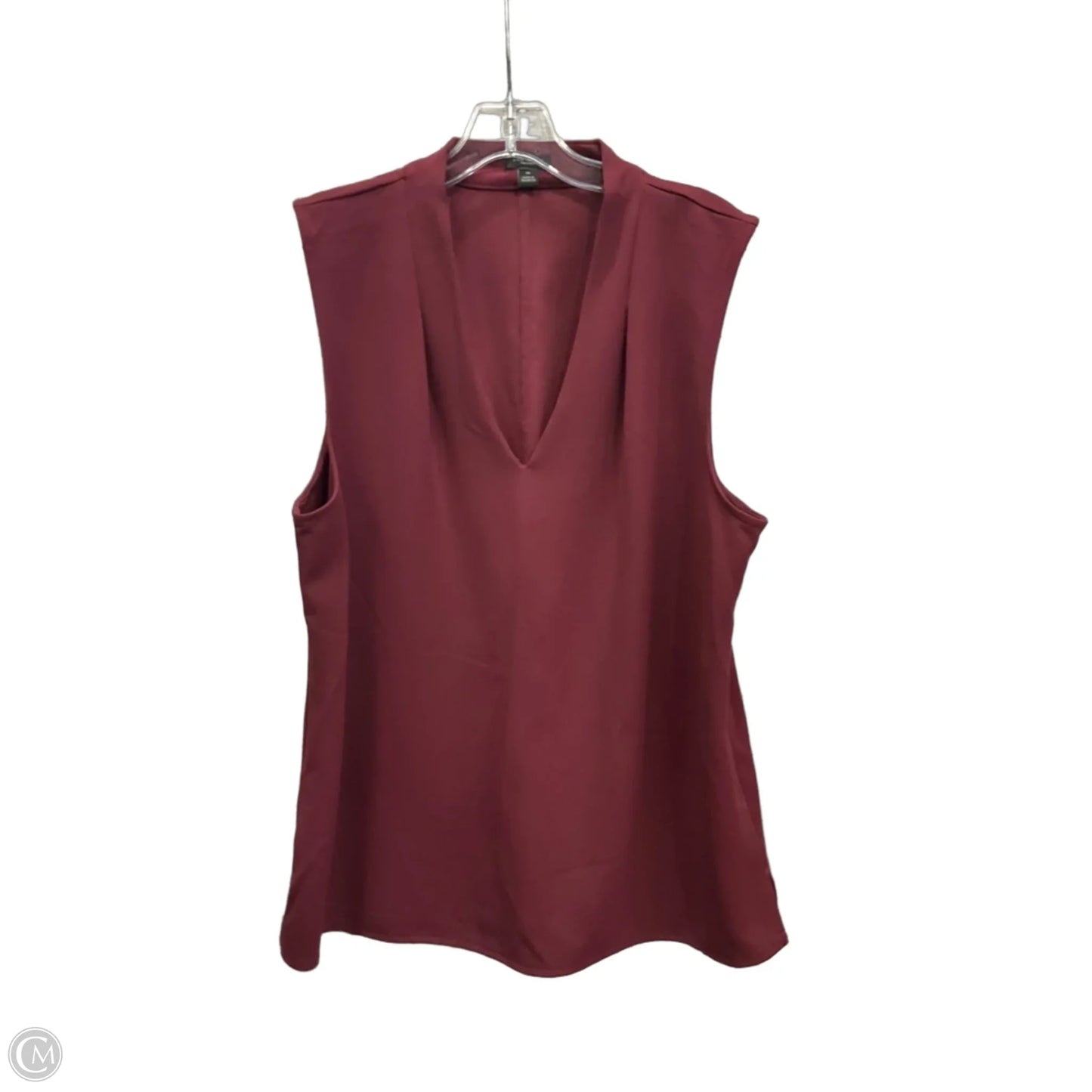 Top Sleeveless By Ann Taylor In Mauve, Size: Xl