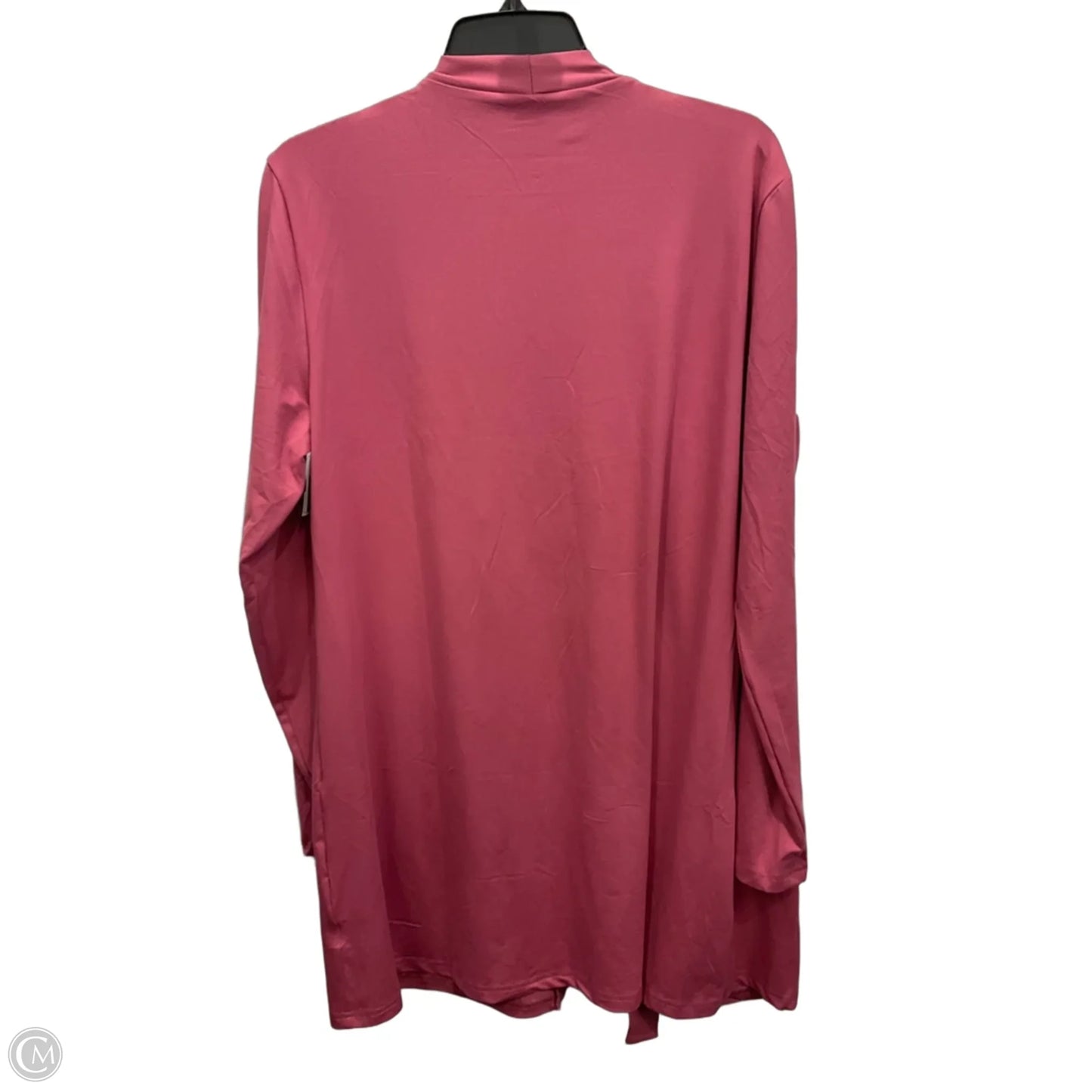 Cardigan By Clothes Mentor In Pink, Size: L