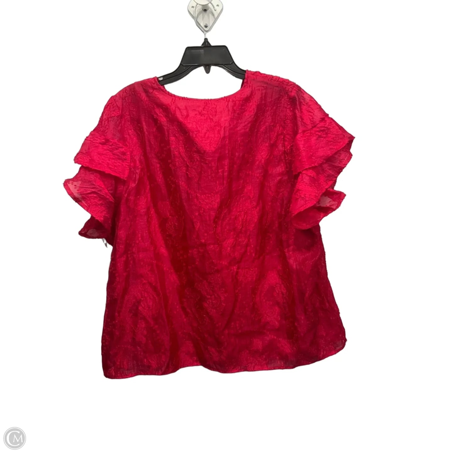 Top Sleeveless By Cupio In Pink, Size: 2x
