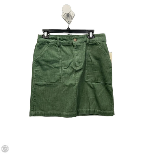 Skirt Midi By On 34th In Green, Size: 10