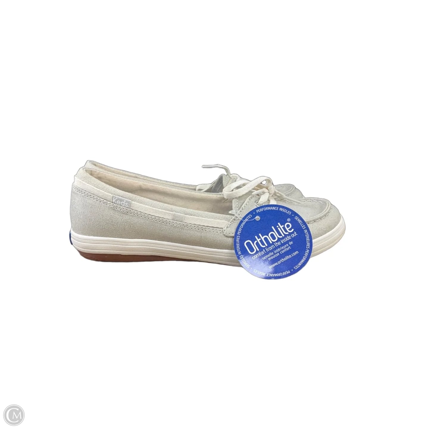 Shoes Flats By Keds In Grey, Size: 7.5