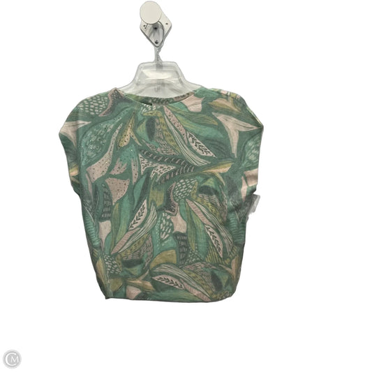 Top Sleeveless By Sioni In Green, Size: S