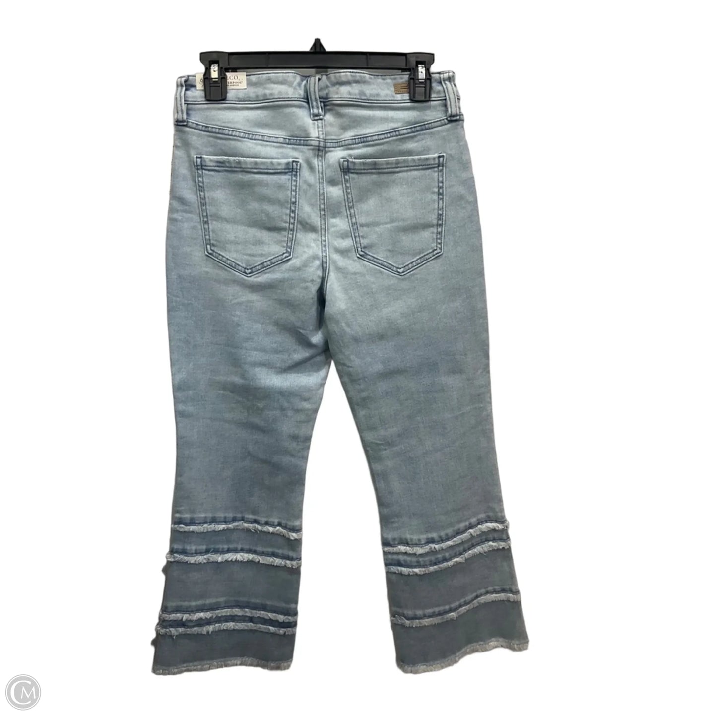 Jeans Straight By Liverpool In Blue Denim, Size: 6