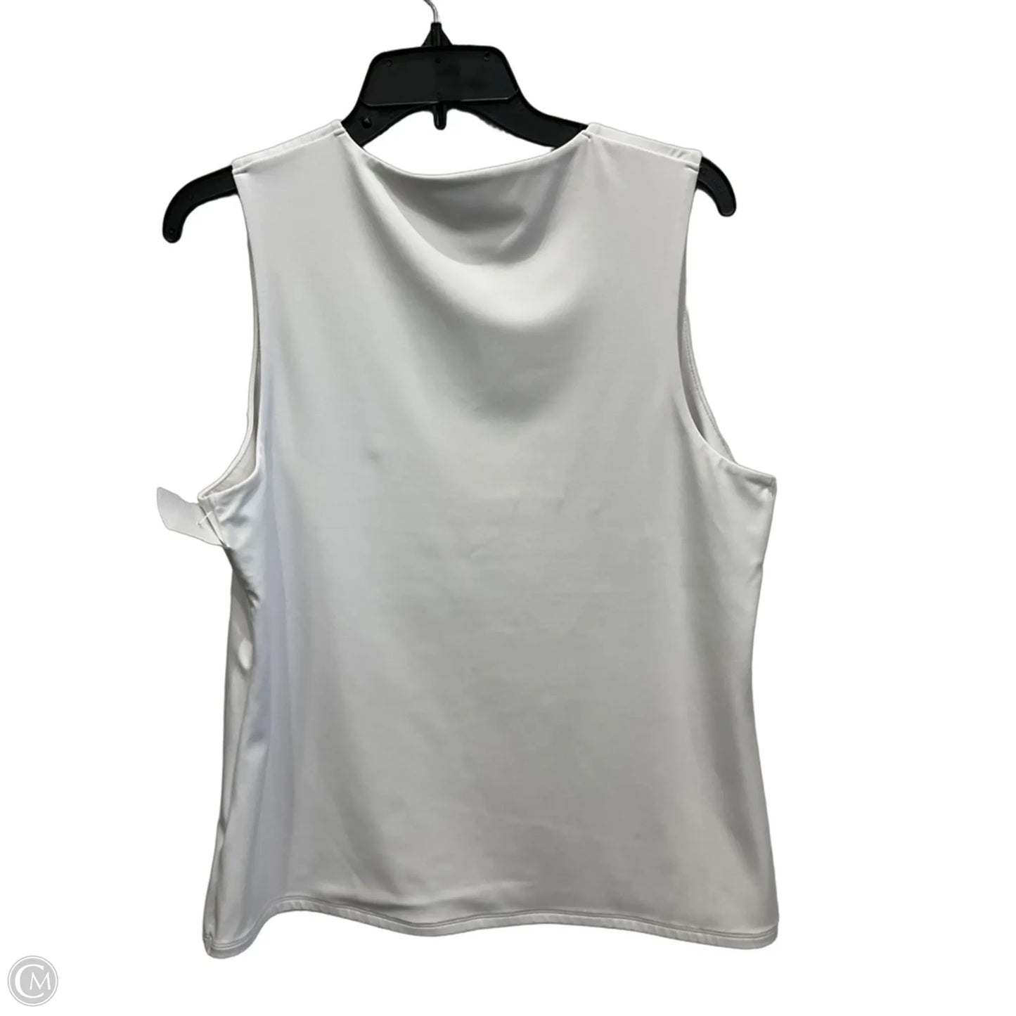 Top Sleeveless By Express In White, Size: Xl