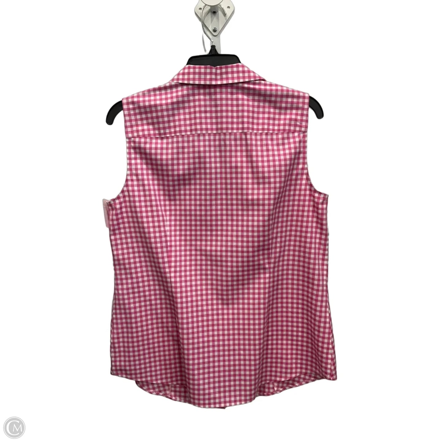 Blouse Sleeveless By Talbots In Pink, Size: M