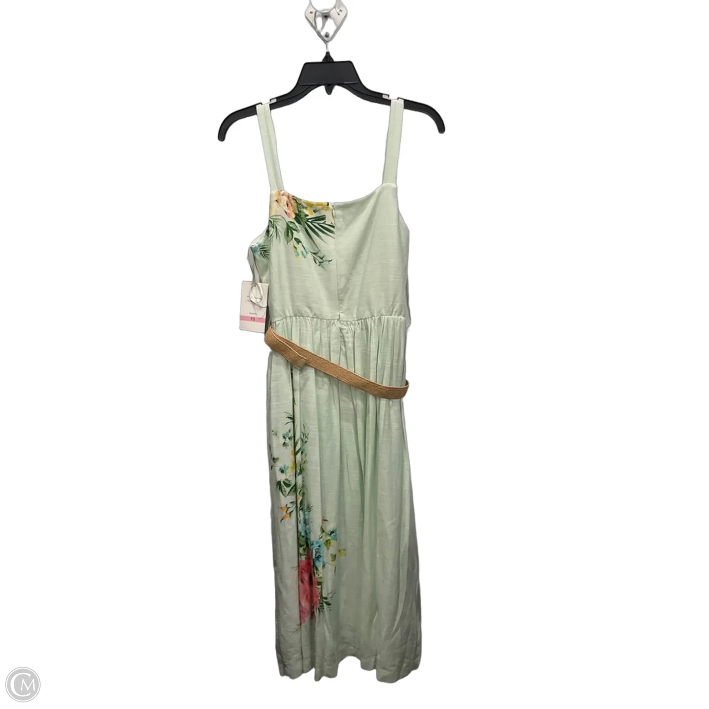 Dress Casual Midi By Clothes Mentor In Green, Size: M