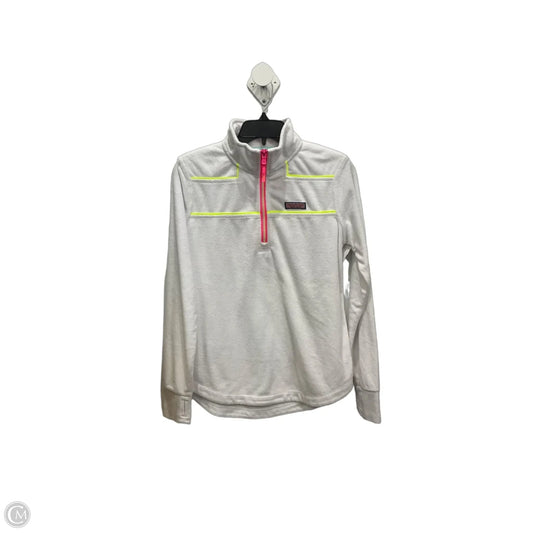 Sweatshirt Collar By Vineyard Vines In White, Size: S
