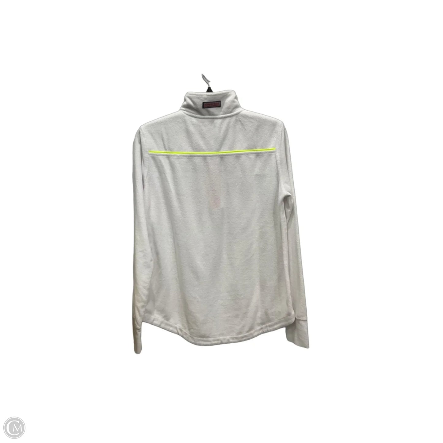 Sweatshirt Collar By Vineyard Vines In White, Size: S