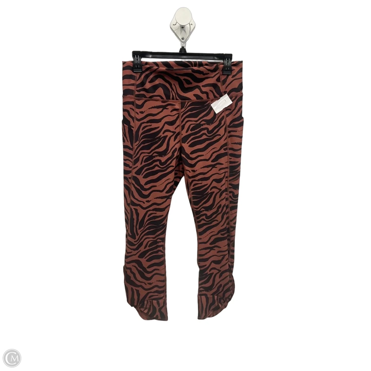 Athletic Pants 2pc By Fabletics In Animal Print, Size: L
