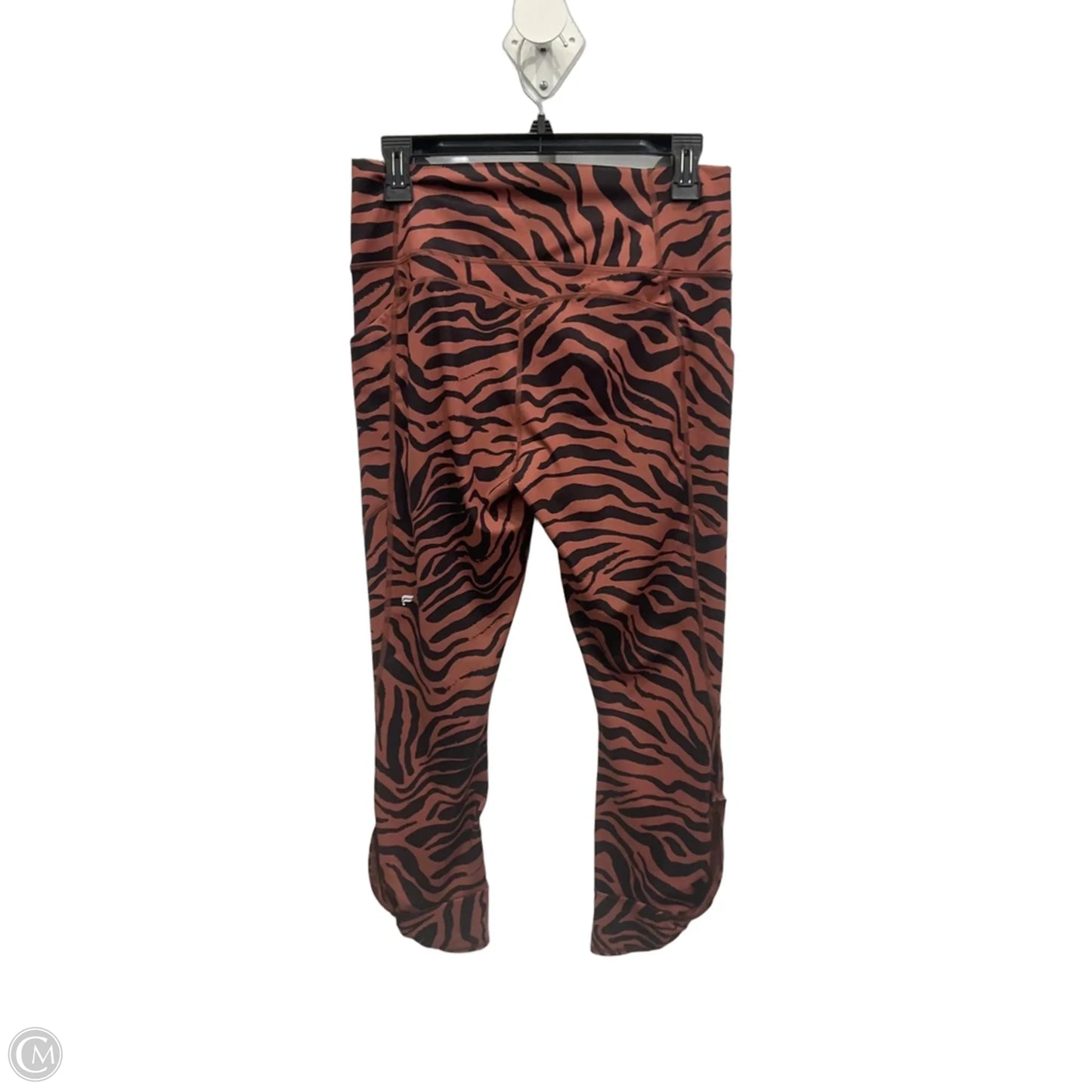 Athletic Pants 2pc By Fabletics In Animal Print, Size: L