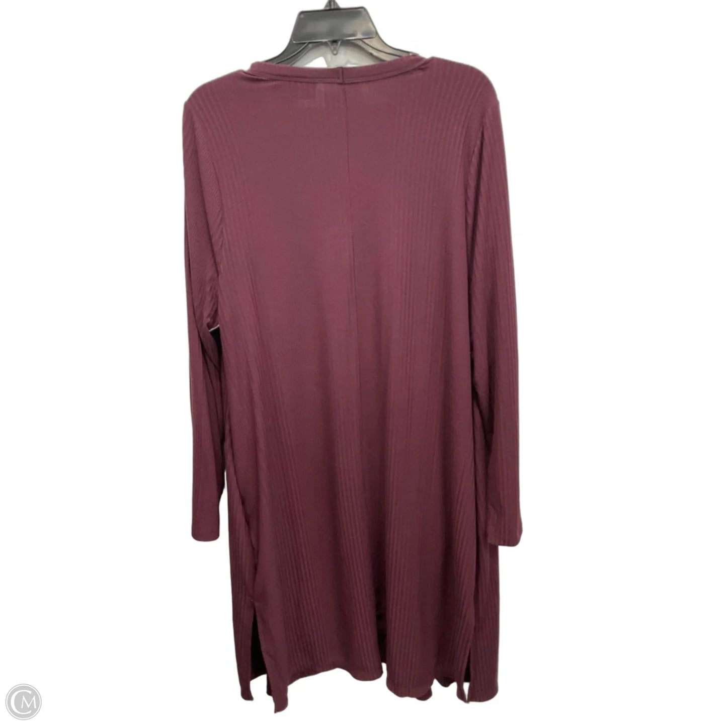 Cardigan By Lane Bryant In Purple, Size: Xl