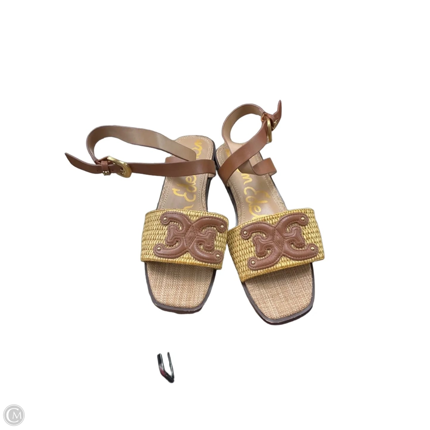Sandals Flats By Sam Edelman In Tan, Size: 8