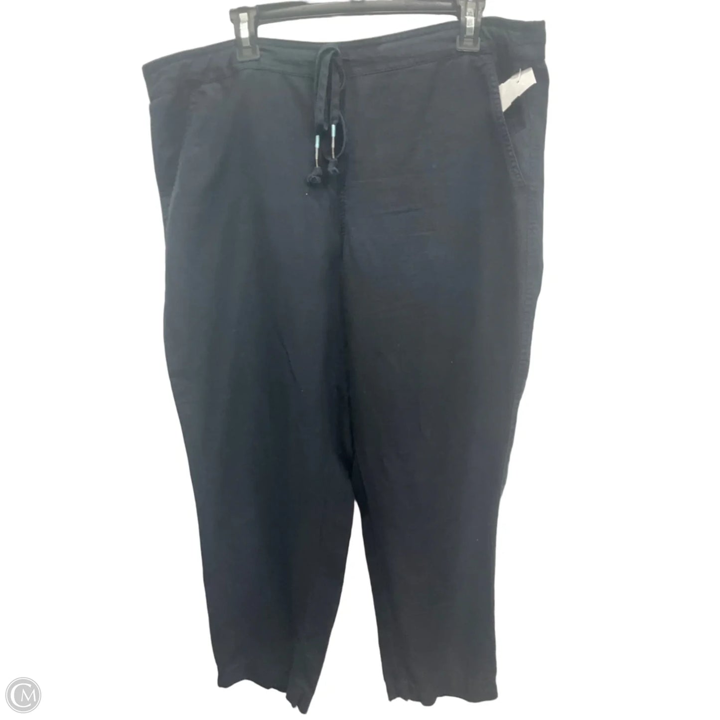 Pants Linen By J. Crew In Black, Size: 14