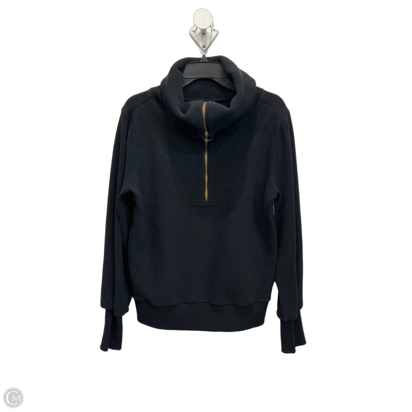 Sweatshirt Collar By Varley In Black, Size: Xs