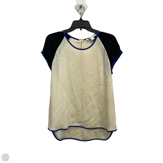 Top Short Sleeve Designer By Diane Von Furstenberg In Multi-colored, Size: M