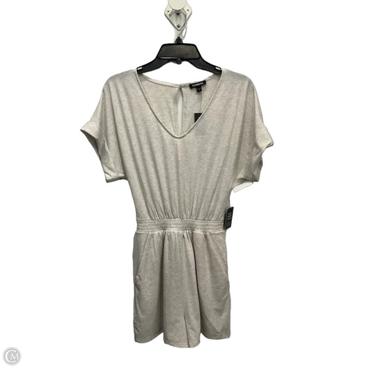 Romper By Express In Grey, Size: Xs