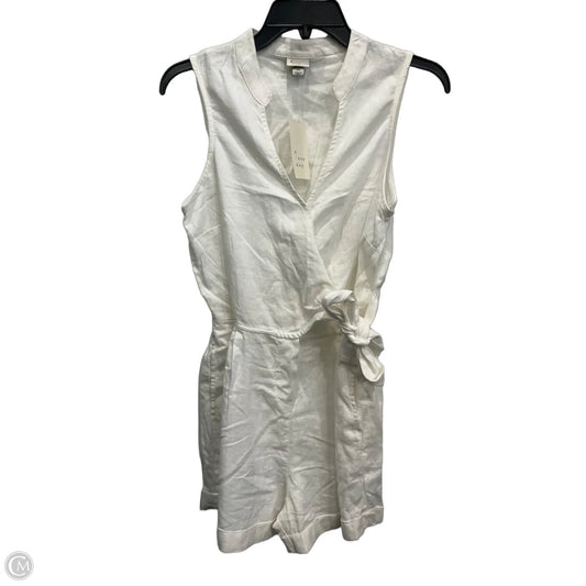 Romper By A New Day In White, Size: Xs