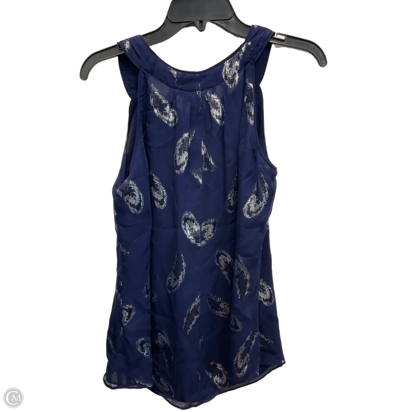 Top Sleeveless By White House Black Market In Blue, Size: M