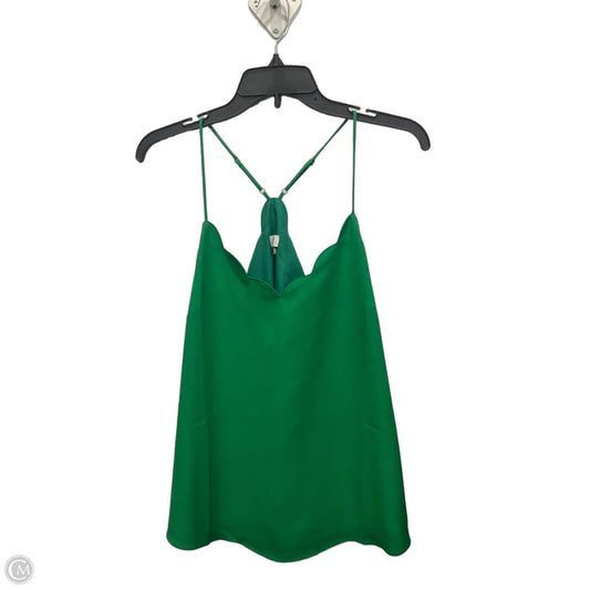 Top Sleeveless By J. Crew In Green, Size: M
