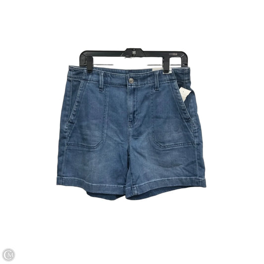 Shorts By Chicos In Blue Denim, Size: 8