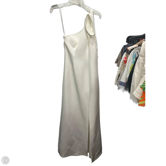 Dress Party Long By Bcbgmaxazria In White, Size: Xs