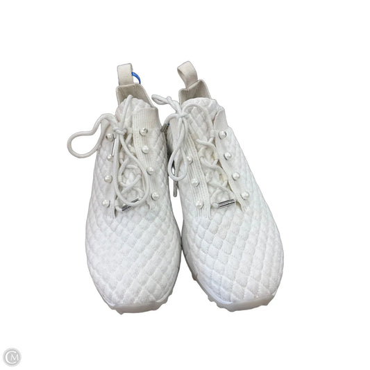 Shoes Luxury Designer By Jimmy Choo In White, Size: 8.5