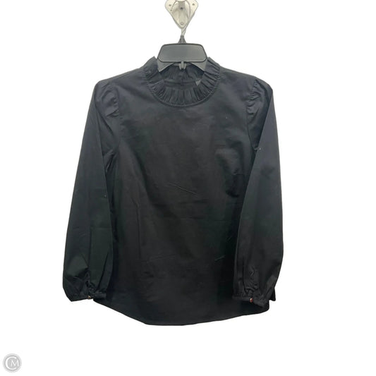Top Long Sleeve By J. Crew In Black, Size: Xs