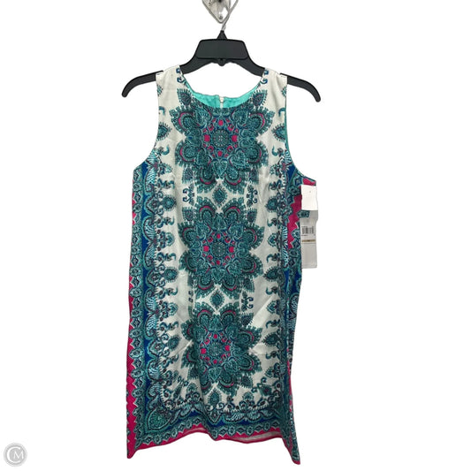 Dress Casual Midi By London Times In Multi-colored, Size: L