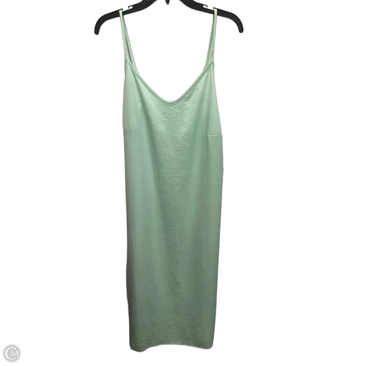 Dress Casual Maxi By See You Monday In Green, Size: Xl