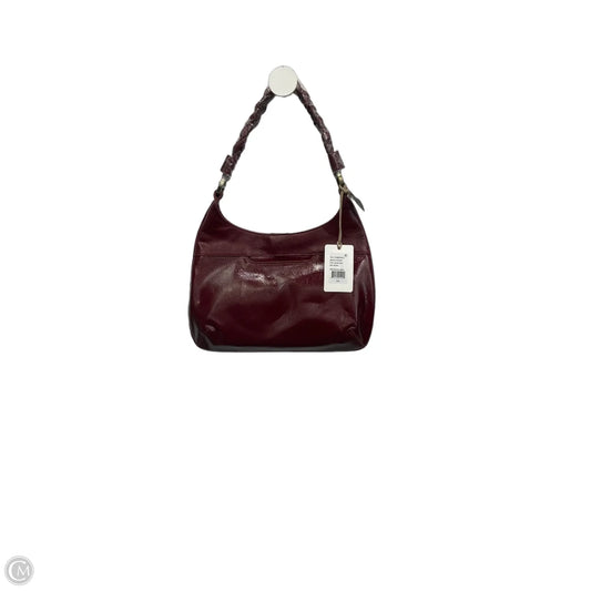 Handbag Leather By Hobo Intl, Size: Medium