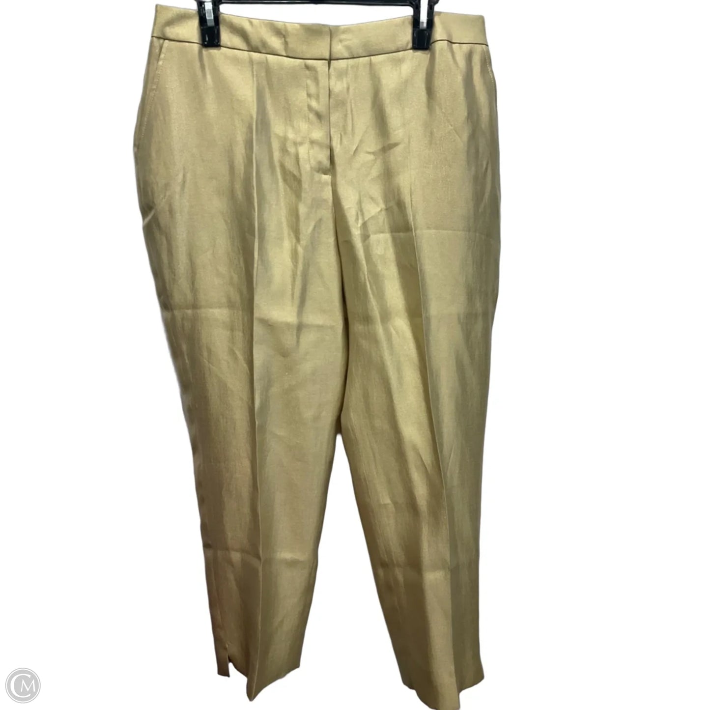 Pants Dress By Anne Klein In Gold, Size: 10