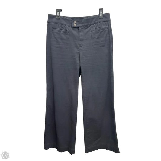 Jeans Wide Leg By Loft In Grey Denim, Size: 8
