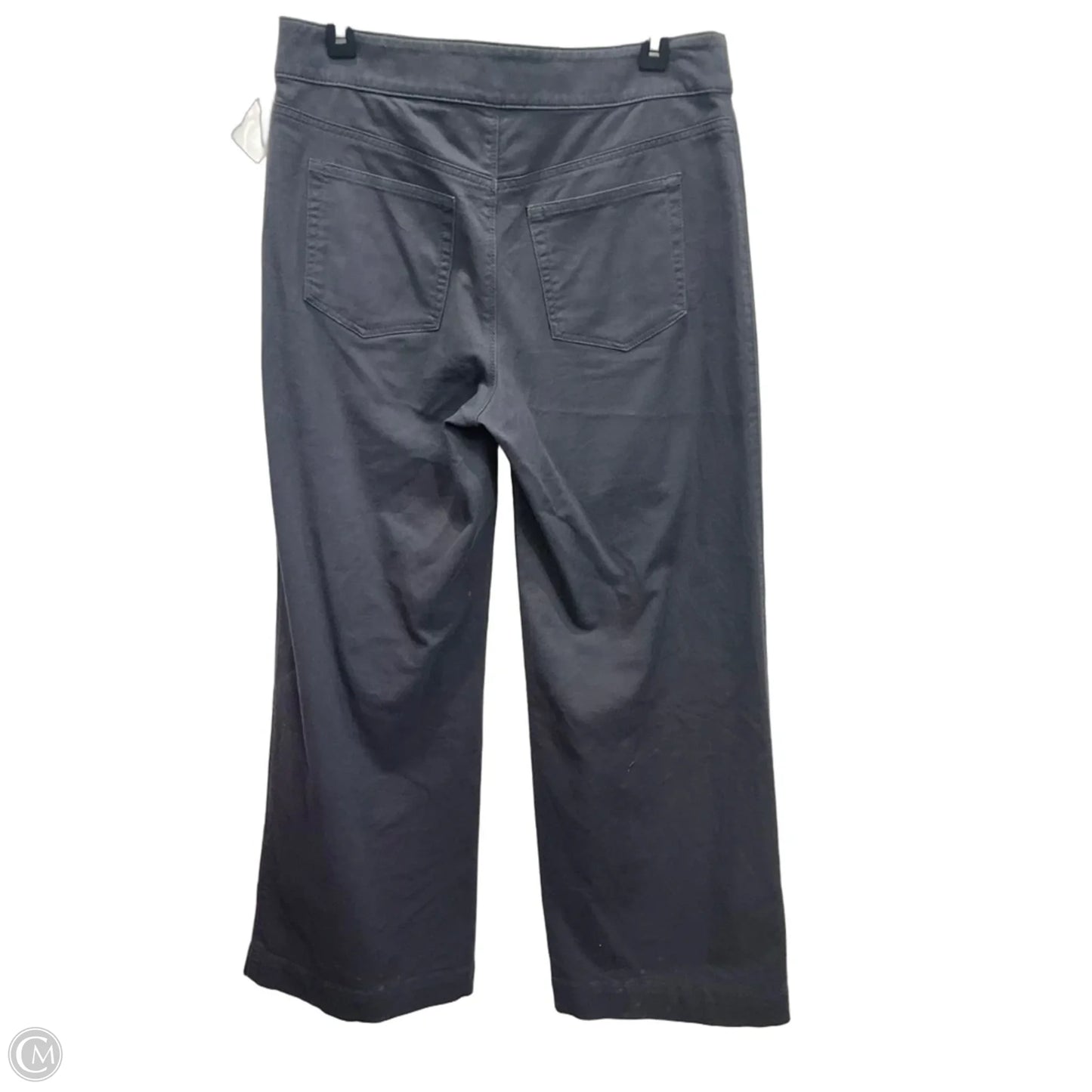 Jeans Wide Leg By Loft In Grey Denim, Size: 8