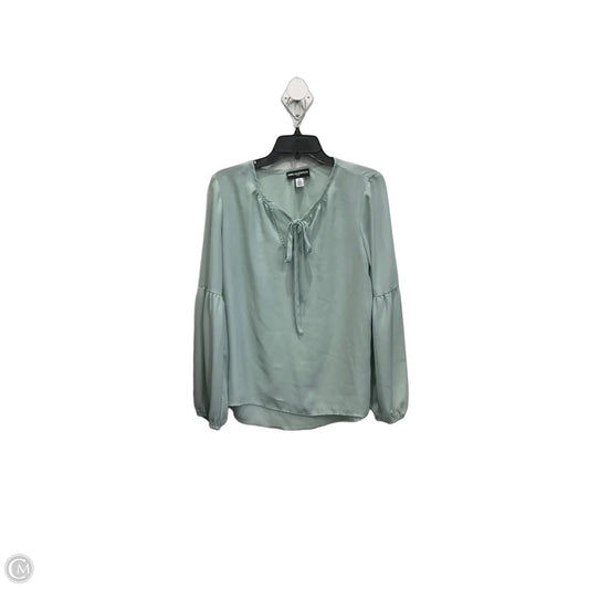 Top Long Sleeve Designer By Karl Lagerfeld In Green, Size: Sp