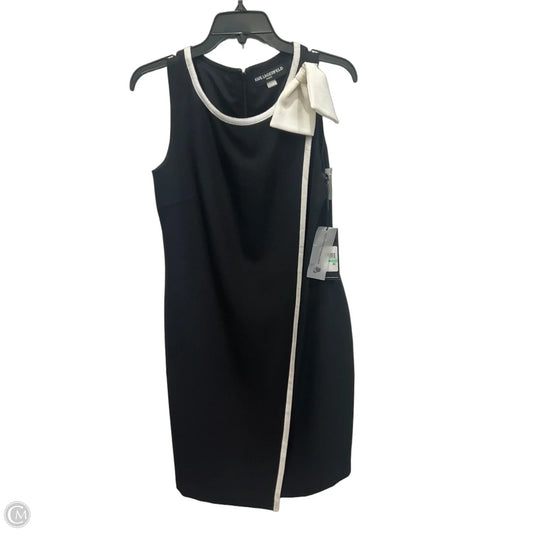 Dress Designer By Karl Lagerfeld In Black, Size: M