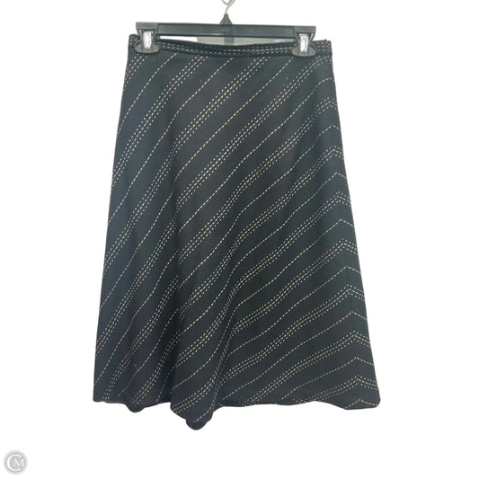 Skirt Midi By Talbots In Black, Size: 4
