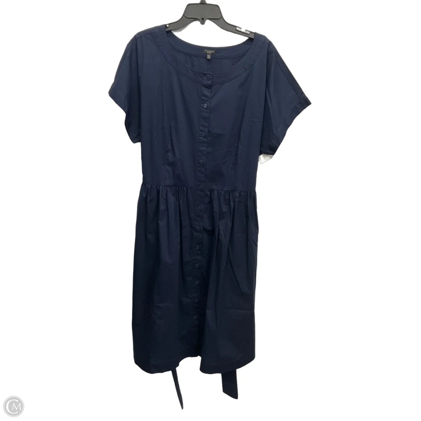 Dress Work By Talbots In Navy, Size: 1x