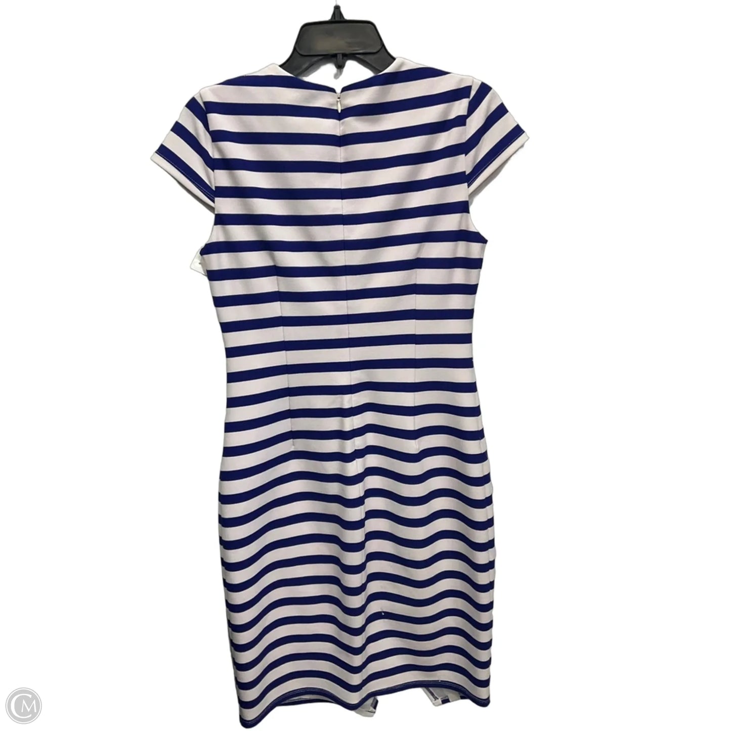 Dress Casual Midi By Vince Camuto In Striped Pattern, Size: S