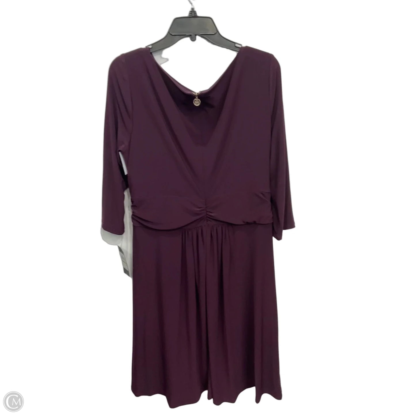 Dress Work By Tommy Hilfiger In Purple, Size: Xl