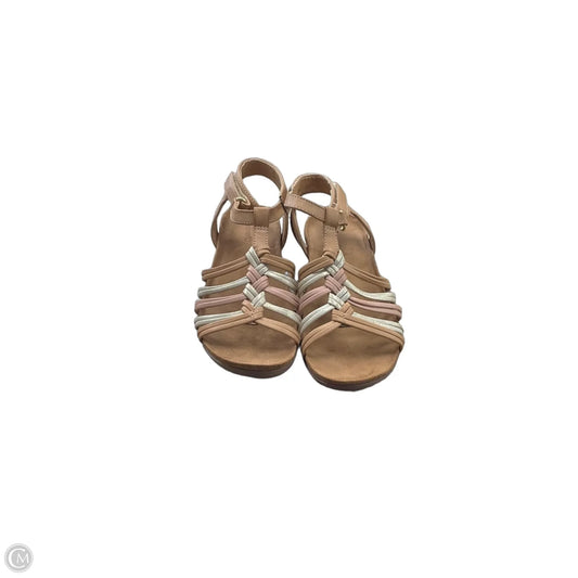 Sandals Flats By Bare Traps In Multi-colored, Size: 9