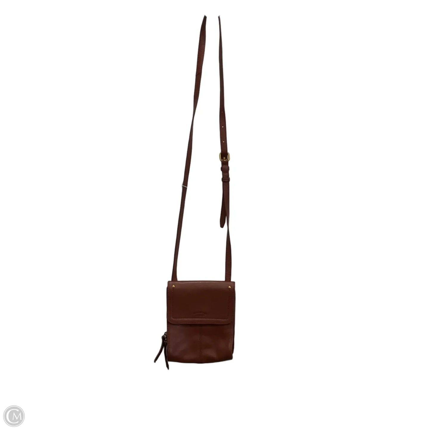Crossbody Leather By Clothes Mentor, Size: Small