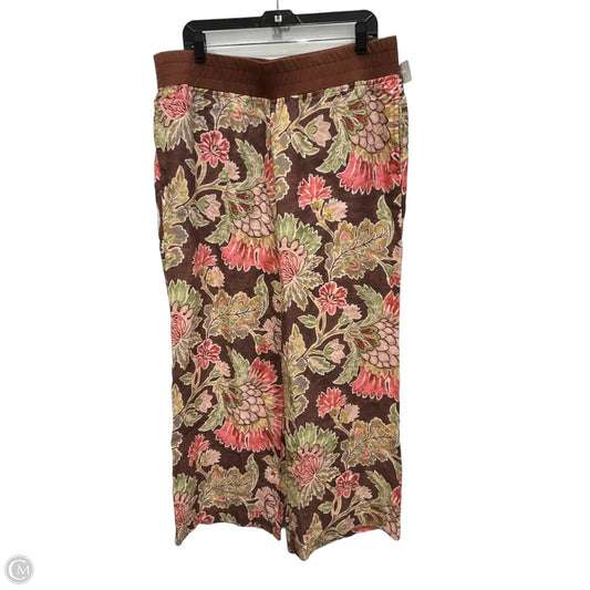 Pants Lounge By Soft Surroundings In Multi-colored, Size: 14