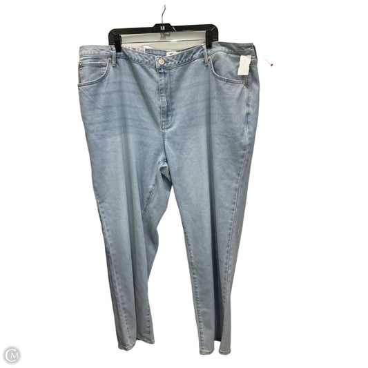 Jeans Straight By Seven 7 In Blue Denim, Size: 24