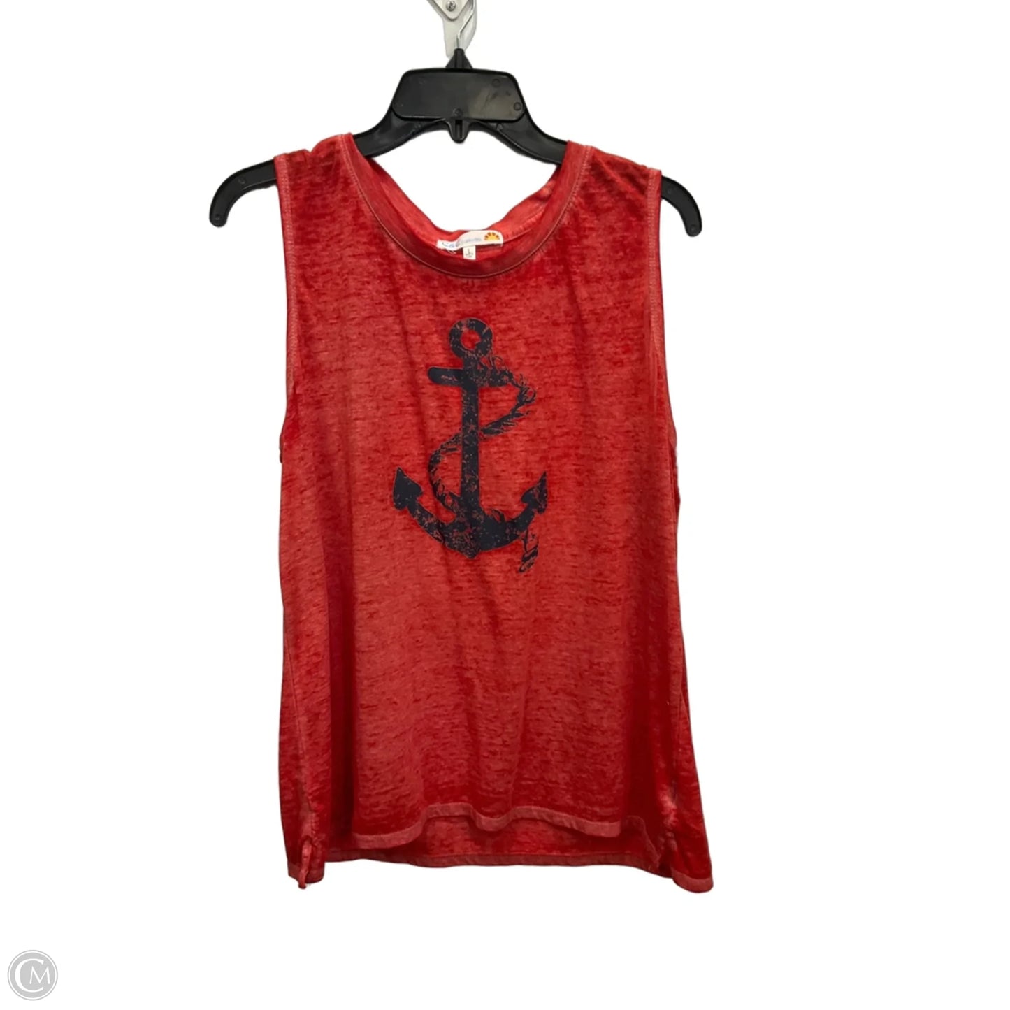 Tank Top By C And C In Red, Size: L