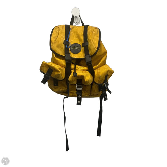Backpack Luxury Designer By Gucci, Size: Large