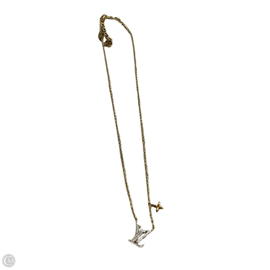 Necklace Luxury Designer By Louis Vuitton,