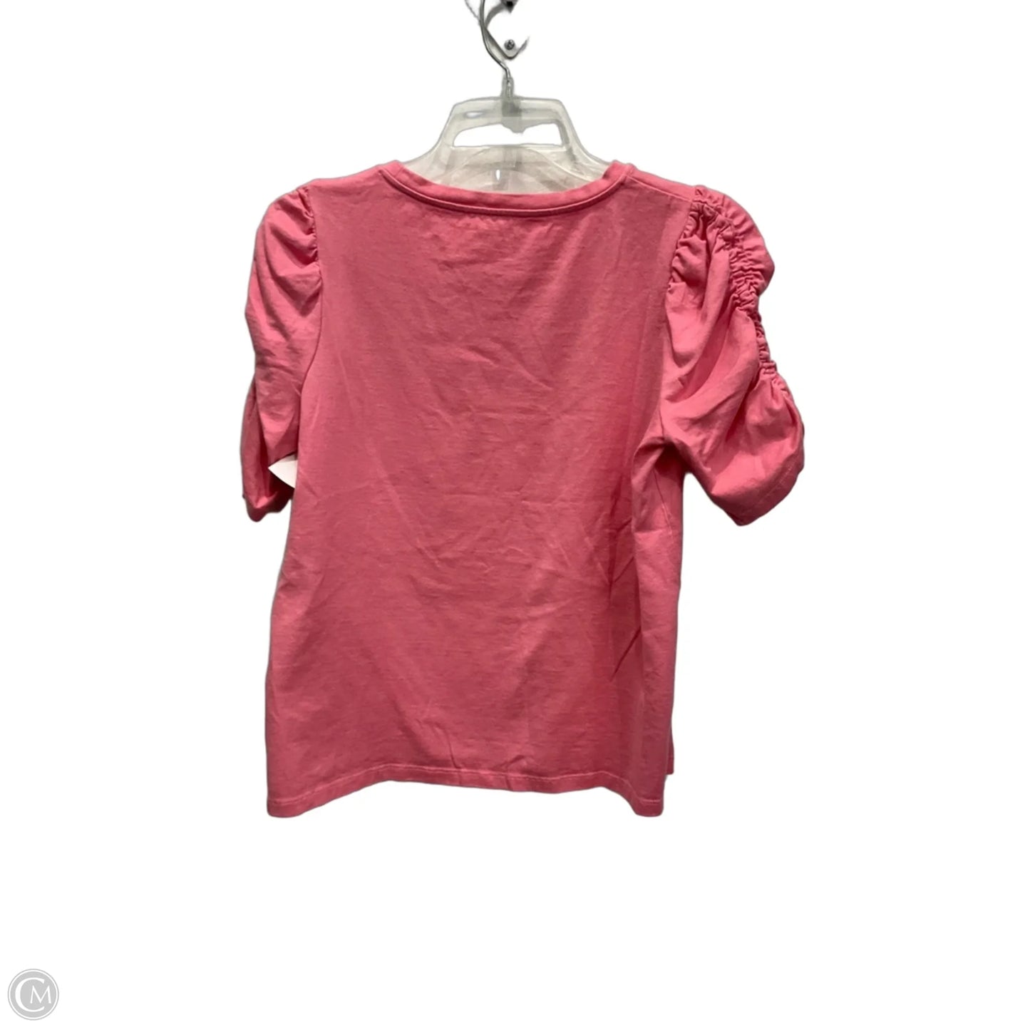Top Short Sleeve Designer By Kate Spade In Pink, Size: M