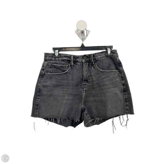 Shorts By Good American In Black Denim, Size: 2