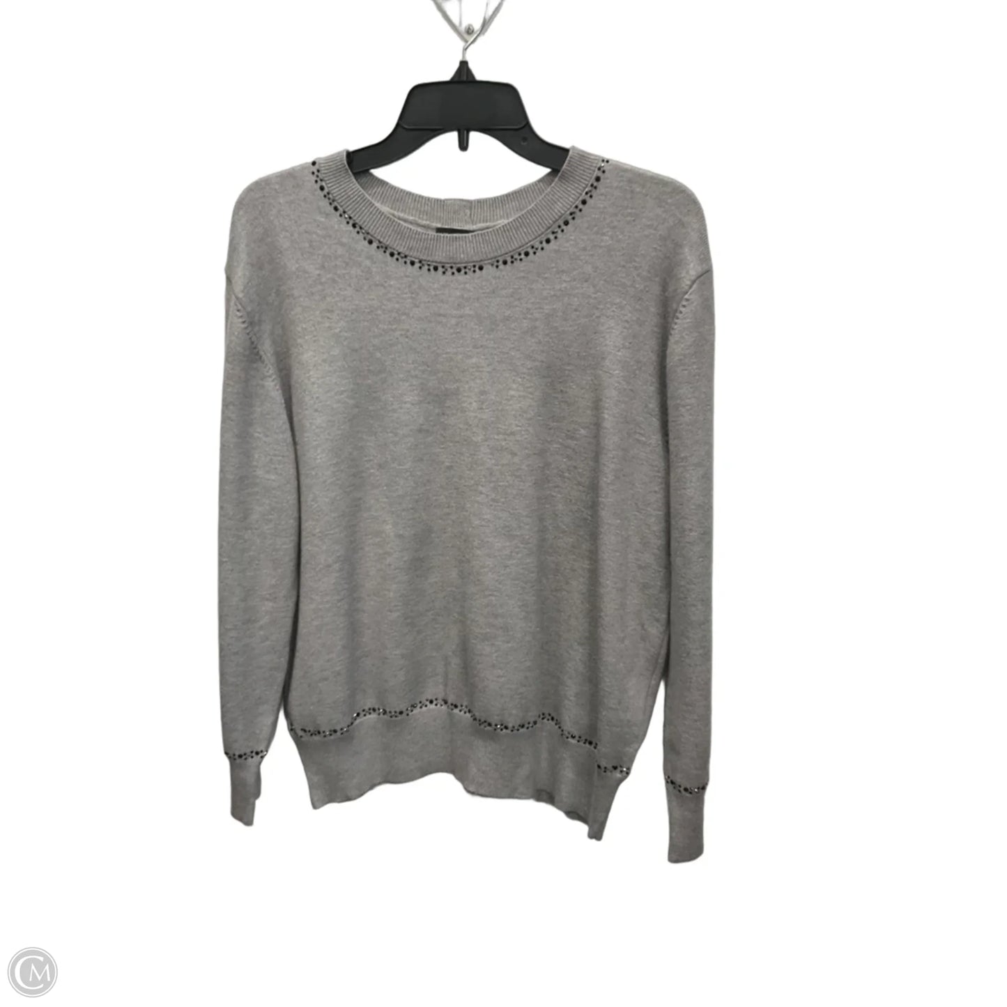Top Long Sleeve By Coco And Carmen In Grey, Size: S