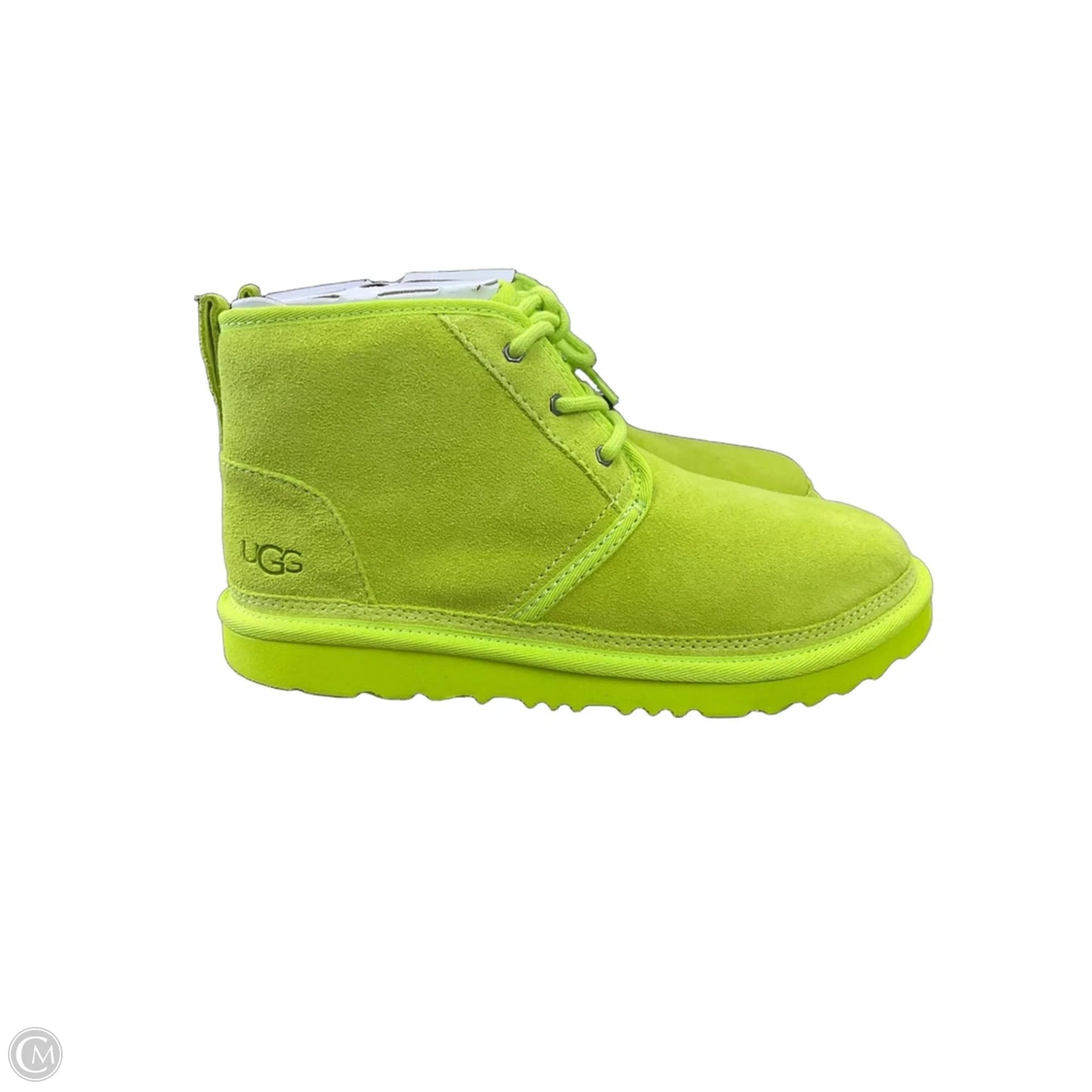 Boots Designer By Ugg In Green, Size: 7
